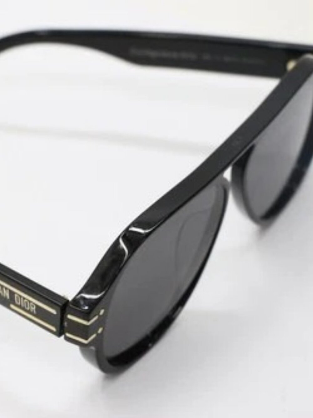 Dior Signature A1U 58/12 140 Sunglasses - Black/Gold